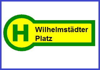 Straßenbahnhaltestelle Wilhelmstädter Platz