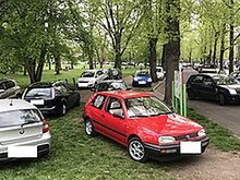 "wildes Parken" im Stadtpark Rothehorn