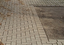 unbepflanzte Baumscheibe