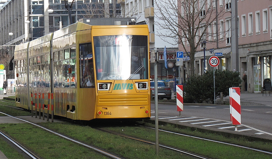 Straßenbahn der MVB
