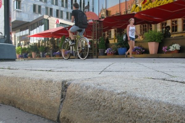 Fahrradverkehr in der Innenstadt