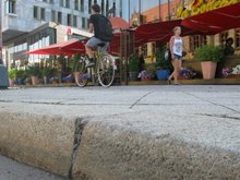 Fahrradverkehr in der Innenstadt