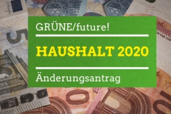 Änderungsantrag zur Drucksache DS0365/19 Haushalt 2020