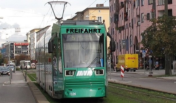 Straßenbahn der MVB
