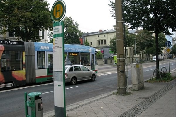 Straßenbahn der MVB