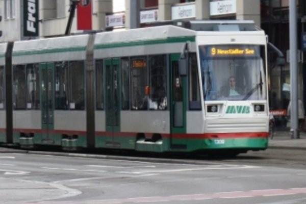 Straßenbahn der MVB