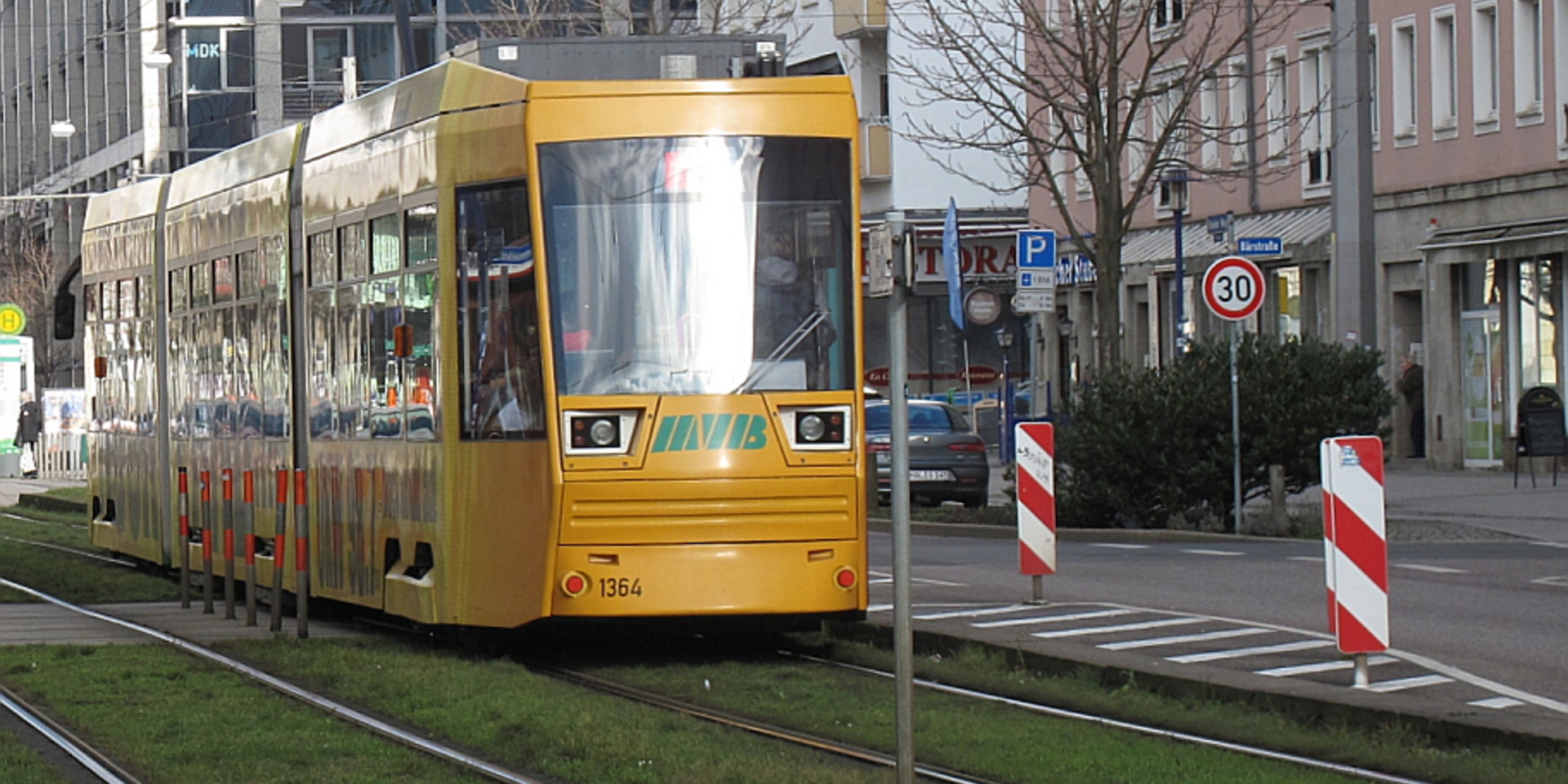 Straßenbahn der MVB