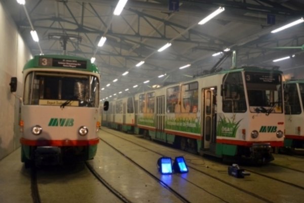 (Foto:Th. Maue) Straßenbahndepot