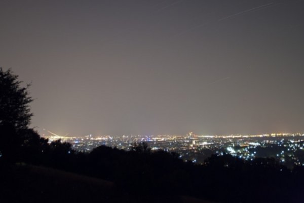 Licht und Beleuchtung einer Stadt