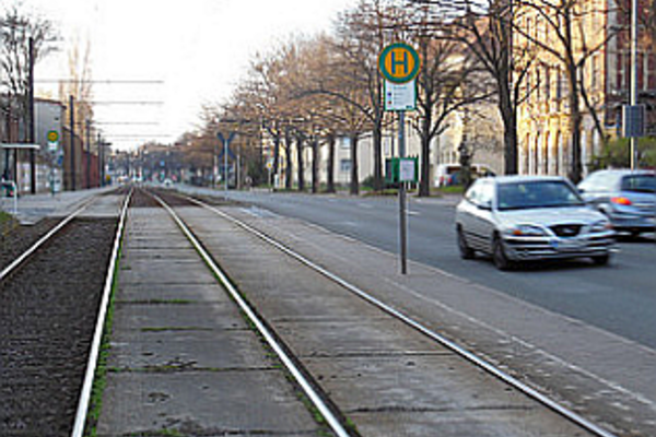 Magdeburg - Haltestelle Turmpark