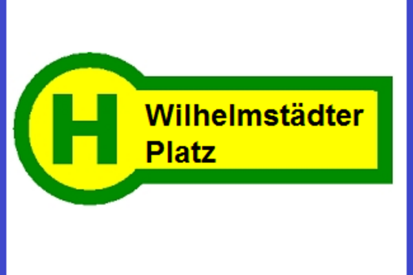 Straßenbahnhaltestelle Wilhelmstädter Platz