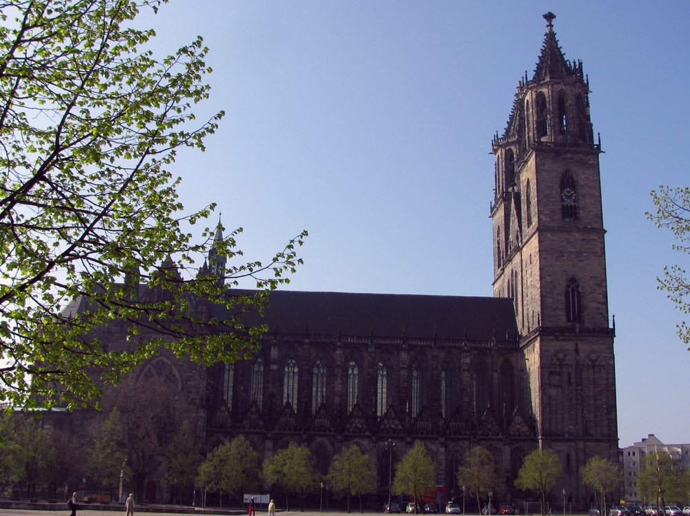 Der Magdeburger Dom von Norden