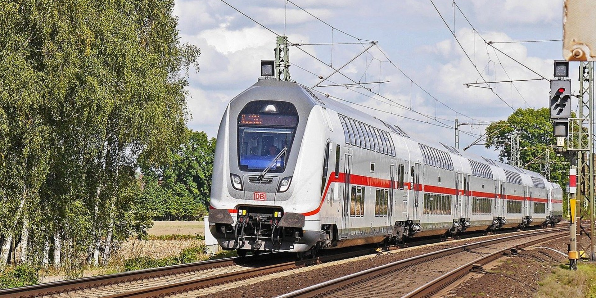 InterCity-Zug der Deutschen Bahn