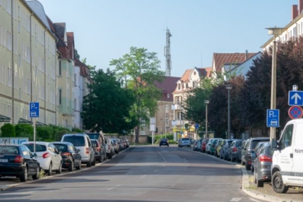 Magdeburg, Friesenstraße Nordabschnitt (Foto: GWA Stadtfeld-Ost)