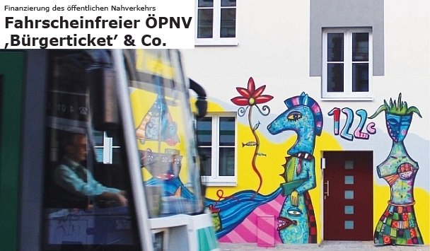 Diskussionsrunde "Fahrscheinfreier ÖPNV 'Bürgerticket' Co.