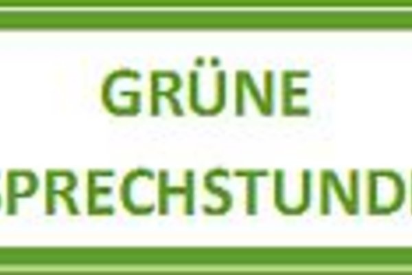 Grüne Bürgersprechstunde